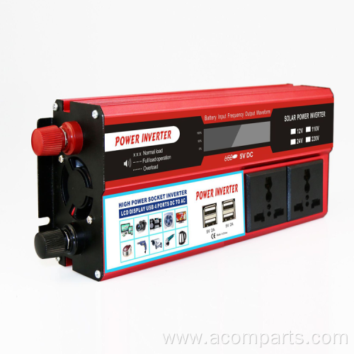 Car Inverter With LCD Screen Charging Car Inverter